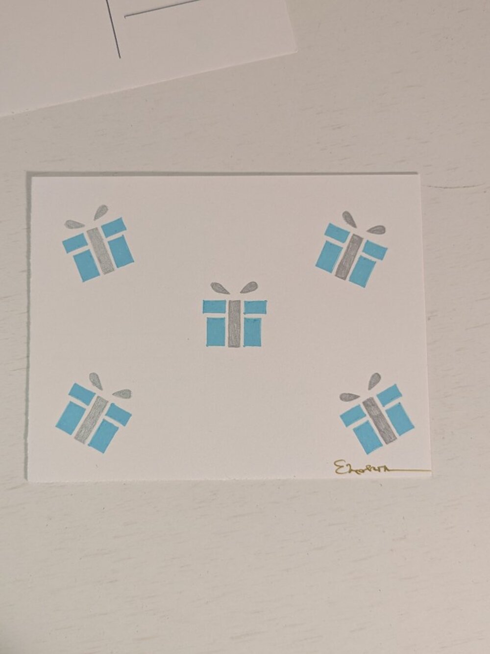 2/$25 Handmade postcards